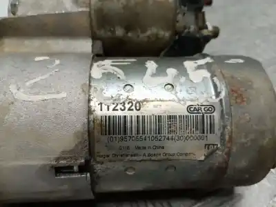 Peça sobressalente para automóvel em segunda mão motor de arranque por opel combo 1.7 16v di cat (y 17 dtl / lk8) referências oem iam 112320  