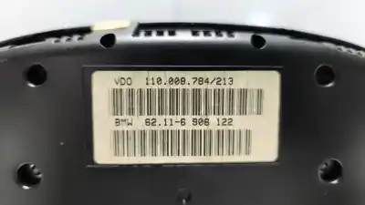 Peça sobressalente para automóvel em segunda mão quadrante por bmw 5 touring (e39) 520 d referências oem iam 62116906122  