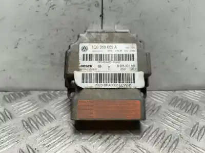 Second-hand car spare part airbag control unit for volkswagen eos (1f7, 1f8) 2.0 tdi oem iam references 1q0959655a