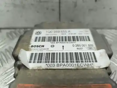 Second-hand car spare part airbag control unit for volkswagen eos (1f7, 1f8) 2.0 tdi oem iam references 1q0959655a  
