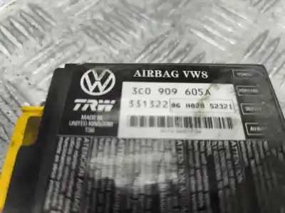 Автозапчасти б/у блок управления подушками безопасности за volkswagen passat b6 (3c2) 2.0 tdi 16v ссылки oem iam 3c0909605a  