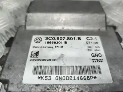 Автозапчастина б/у електронний модуль для volkswagen passat b6 (3c2) 2.0 tdi 16v посилання на oem iam 3c0907801b  