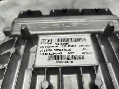 Peça sobressalente para automóvel em segunda mão  por CITROEN C5 III (RD_)  Referências OEM IAM 9663548180  