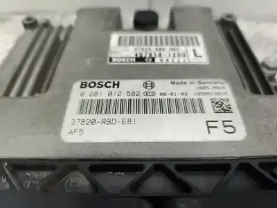 Peça sobressalente para automóvel em segunda mão centralina de motor uce por honda accord vii (cl, cn) 2.2 i-ctdi (cn1) referências oem iam 0281012582  