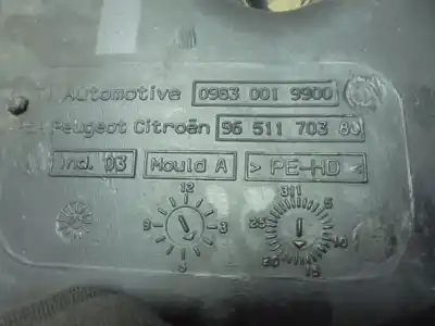 Second-hand car spare part dpf filter tank for citroen c8 2.2 hdi 16v premier ii oem iam references 9651170380  