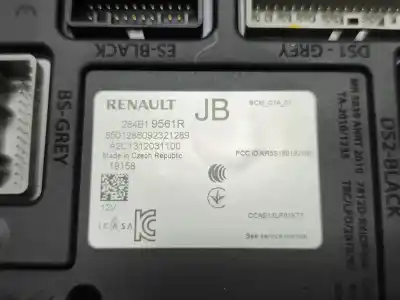 Peça sobressalente para automóvel em segunda mão caixa de fusíveis e relés por renault clio v (b7_) 1.0 tce 100 (b7mt) referências oem iam 284b19561r  