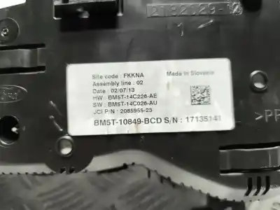 Second-hand car spare part dashboard for ford grand c-max (dxa/cb7, dxa/ceu) 1.6 tdci oem iam references bm5t10849bcd  
