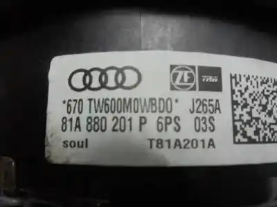 Автозапчастина б/у передня ліва подушка безопасности для audi q2 (gab, gag) 1.0 tfsi посилання на oem iam 81a880201p  