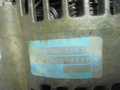 Second-hand car spare part alternator for toyota yaris (ncp1/nlp1/scp1) 1.0 cat oem iam references 2706023010  