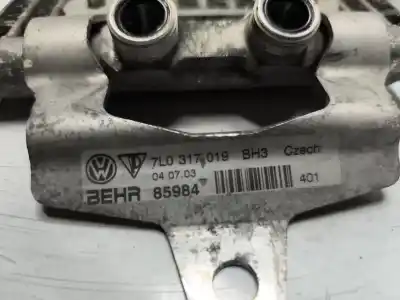 Автозапчастина б/у масляний радіатор для porsche cayenne (typ 9pa) 4.5 v8 cat посилання на oem iam 7l0317019  