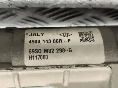 Peça sobressalente para automóvel em segunda mão caixa de direção por dacia logan ii 1.0 sce 75 referências oem iam 490014306r  
