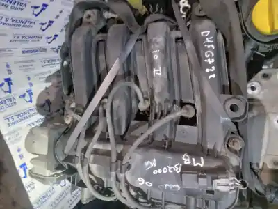 Second-hand car spare part complete engine for renault twingo emotion oem iam references d4f722  d4k02