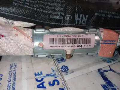 Peça sobressalente para automóvel em segunda mão airbag de cortina dianteiro esquerdo por citroen c3 attraction referências oem iam 9672465380  