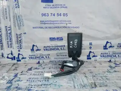 Peça sobressalente para automóvel em segunda mão chicote / encaixe cinto segurança traseiro esquerdo por kia cee´d concept referências oem iam   