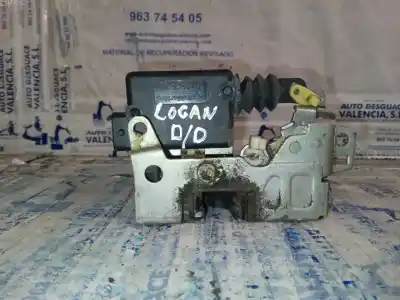 Peça sobressalente para automóvel em segunda mão fechadura da porta dianteira direita por dacia logan ambiance referências oem iam 8200028447