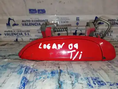 Автозапчастина б/у завнішня ручка задня ліва для DACIA LOGAN Ambiance Посилання на OEM IAM    Автозапчастина б/у завнішня ручка задня ліва для DACIA LOGAN Ambiance Посилання на OEM IAM