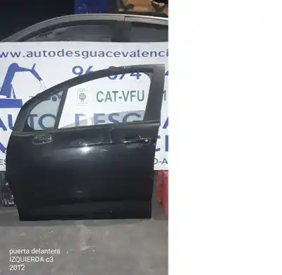 Second-hand car spare part left front door for citroen c3 attraction oem iam references 