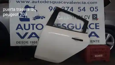 Peça sobressalente para automóvel em segunda mão Porta Do Automóvel Traseira Esquerda por PEUGEOT 208 Access Referências OEM IAM   