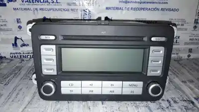 Second-hand car spare part AUDIO SYSTEM / RADIO CD for VOLKSWAGEN TIGUAN (5N1)  OEM IAM references 5M0035186C  