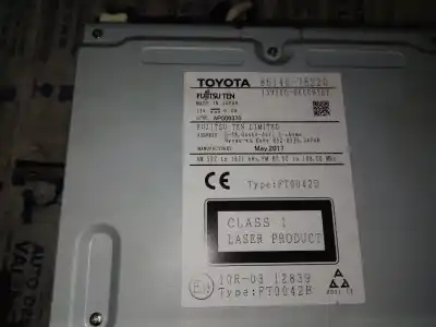 Автозапчасти б/у аудиосистема / радио cd за lexus nx (_z1_) 300h (ayz10_) ссылки oem iam   