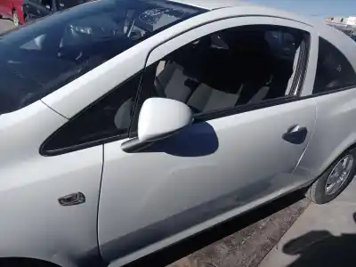 Автозапчасти б/у левая передняя дверь за opel corsa d (s07) 1.2 lpg (l08, l68) ссылки oem iam 