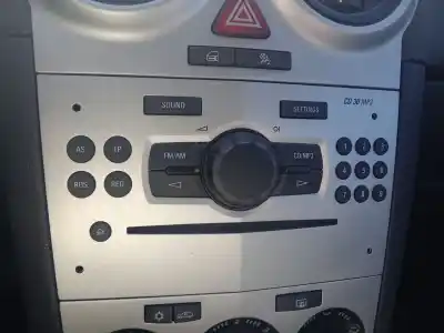 Автозапчасти б/у аудиосистема / радио cd за opel corsa d (s07) 1.2 lpg (l08, l68) ссылки oem iam 