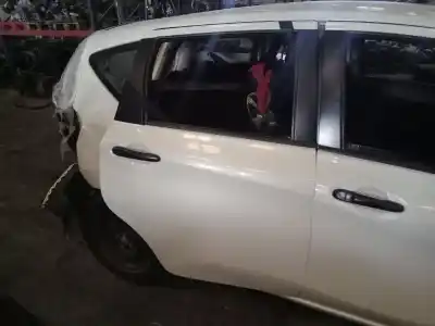 Peça sobressalente para automóvel em segunda mão porta do automóvel traseira direita por nissan note (e12) 1.2 referências oem iam   