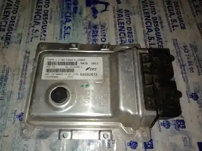 Автозапчасти б/у БЛОК УПРАВЛЕНИЯ ДВИГАТЕЛЕМ за FIAT PUNTO (EVO) (199)  ссылки OEM IAM 52032672  