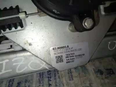 Second-hand car spare part driver left window regulator for bmw x5 (e53) 3.0 i oem iam references 63808050 090137 63.80805.0