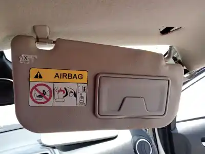 Peça sobressalente para automóvel em segunda mão PARA-SOL DIREITO por MITSUBISHI MIRAGE / SPACE STAR VI FASTBACK (A0_A) 1.2 (A03A) Referências OEM IAM 7620B732  
