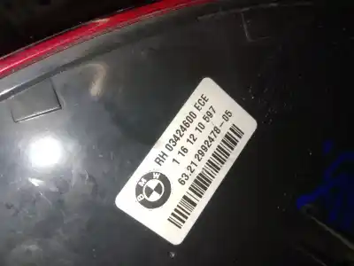 Peça sobressalente para automóvel em segunda mão farolim traseiro direito por bmw x1 (e84) sdrive 20 i referências oem iam rh03424600 1161210597 03424600