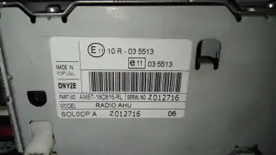 Peça sobressalente para automóvel em segunda mão sistema de áudio / rádio cd por ford fiesta (cb1) ambiente referências oem iam e11035513  e11035513