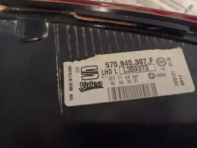 Автозапчастина б/у внутрішній лівий задній ліхар для seat ateca (kh7, khp) 1.4 tsi посилання на oem iam 575945307  