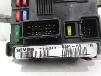 Second-hand car spare part fuse box unit for citroen xsara picasso (n68) 1.8 16v oem iam references t118470003 k  9650618480