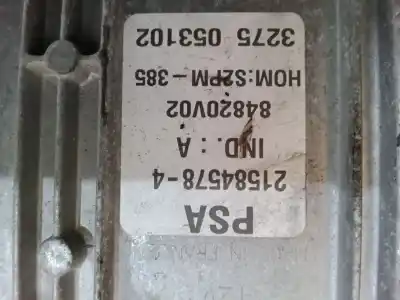 Second-hand car spare part ecu engine control for citroen c2 (jm_) 1.4 oem iam references 9642222380 9653106180 s2pm-385