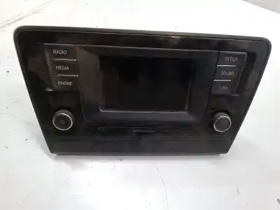 Автозапчастина б/у АУДІО СИСТЕМА / РАДІО CD для SKODA RAPID (NH3, NK3, NK6)  Посилання на OEM IAM 5JA035871  