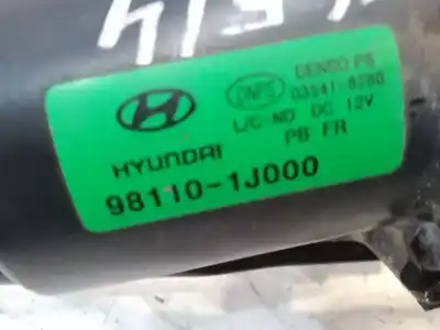 İkinci el araba yedek parçası ÖN SILECEK MOTORU için HYUNDAI I20 I (PB, PBT)  OEM IAM referansları 035418280 981101J000 