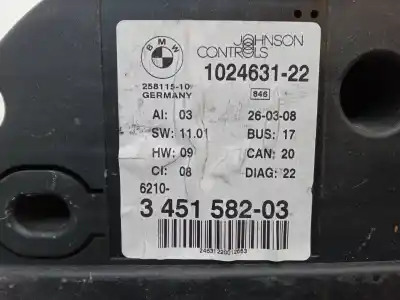 Second-hand car spare part dashboard for bmw x3 (e83) 2.0 sd oem iam references 25811510 102463122 345158203