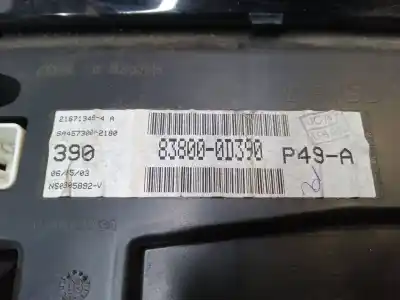 Second-hand car spare part dashboard for toyota yaris (_p1_) 1.3 (scp12_. scp13_) oem iam references 838000d390 sa4573002180 