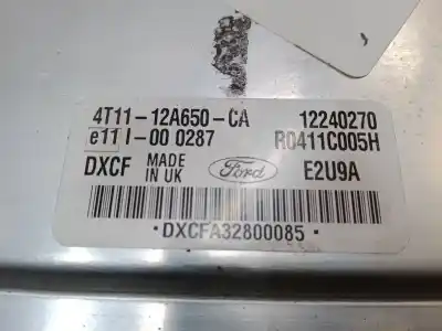 Second-hand car spare part ECU ENGINE CONTROL for FORD TOURNEO CONNECT  OEM IAM references 4T1112A650CA R0411C005H 12240270