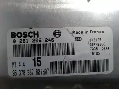 Автозапчасти б/у модуль зажигания за renault scénic ii (jm0/1_) 1.5 dci (jm1f) ссылки oem iam 0 261 206 246. 96 378 80i d07  