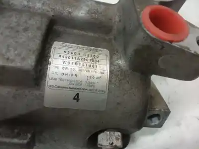 Second-hand car spare part air conditioning compressor for nissan note (e11, ne11) 1.6 oem iam references 92600cj700 a42011a2901004 