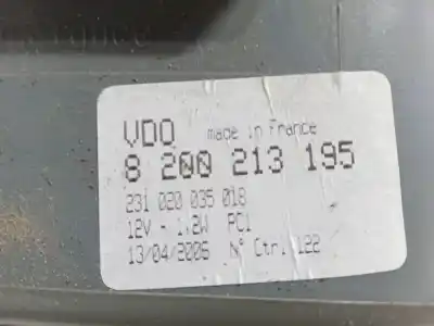 Peça sobressalente para automóvel em segunda mão quadrante por renault twingo i (c06_) 1.2 16v (c06c, c06d, c06k) referências oem iam 8 200 213 195  