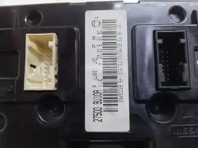 Peça sobressalente para automóvel em segunda mão comando de sofagem (chauffage / ar condicionado) por nissan note (e11, ne11) 1.5 dci referências oem iam 275009u10a  