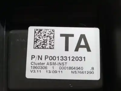 Second-hand car spare part dashboard for opel corsa d (s07) 1.0 (l08, l68) oem iam references p00113312031  