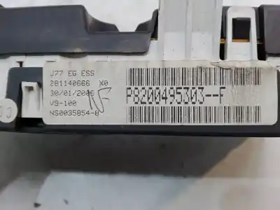 Second-hand car spare part dashboard for renault modus / grand modus (f/jp0_) 1.2 (jp0c. jp0k. fp0c. fp0k. fp0p. jp0p. jp0t) oem iam references 8200495303 281140666 