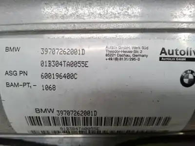 Peça sobressalente para automóvel em segunda mão airbag dianteiro por bmw 7 (e65, e66, e67) 735 i, li referências oem iam 39707262001d  01b304ta0055e