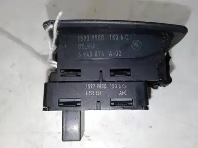 Peça sobressalente para automóvel em segunda mão botão / interruptor elevador vidro traseiro esquerdo por bmw 1 (e87) 116 i referências oem iam   