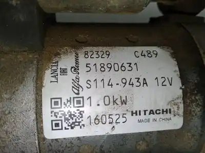 Second-hand car spare part STARTER MOTOR for FIAT PANDA (312_, 319_)  OEM IAM references   
