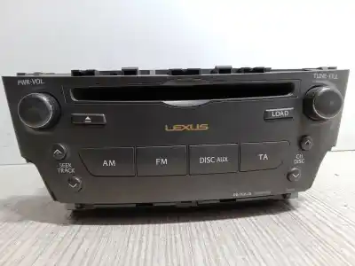 Second-hand car spare part AUDIO SYSTEM / RADIO CD for LEXUS IS II (_E2_)  OEM IAM references   
